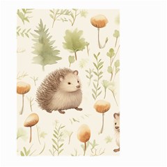 Hedgehog Mushroom Large Garden Flag (two Sides) by Ndabl3x