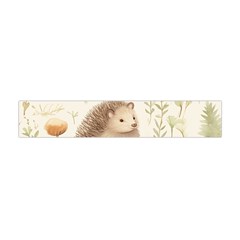 Hedgehog Mushroom Premium Plush Fleece Scarf (mini) by Ndabl3x