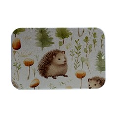 Hedgehog Mushroom Open Lid Metal Box (silver)   by Ndabl3x