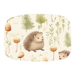 Hedgehog Mushroom Mini Square Pill Box by Ndabl3x