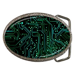 Circuits Circuit Board Green Belt Buckles by Ndabl3x