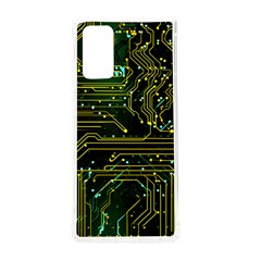 Circuits Circuit Board Yelow Samsung Galaxy Note 20 Tpu Uv Case