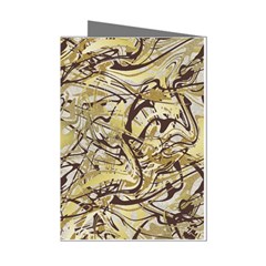 Marble Texture Pattern Seamless Mini Greeting Cards (pkg Of 8) by Ndabl3x