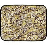 Marble Texture Pattern Seamless Two Sides Fleece Blanket (Mini) 35 x27  Blanket Front