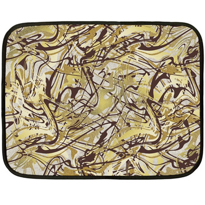 Marble Texture Pattern Seamless Two Sides Fleece Blanket (Mini)