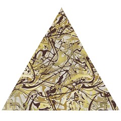 Marble Texture Pattern Seamless Wooden Puzzle Triangle