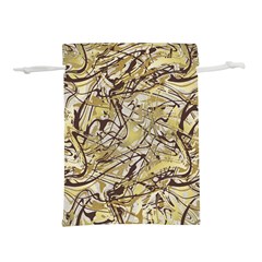 Marble Texture Pattern Seamless Lightweight Drawstring Pouch (S)