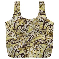 Marble Texture Pattern Seamless Full Print Recycle Bag (XXXL)