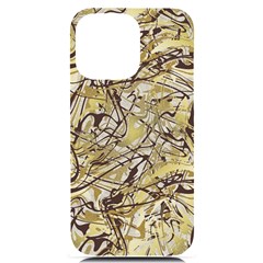 Marble Texture Pattern Seamless iPhone 14 Pro Max Black UV Print Case