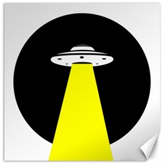 Ufo Flying Saucer Extraterrestrial Canvas 16  X 16  by Cendanart