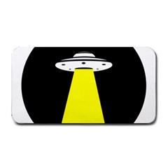 Ufo Flying Saucer Extraterrestrial Medium Bar Mat by Cendanart