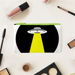 Ufo Flying Saucer Extraterrestrial Cosmetic Bag (xs) by Cendanart