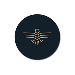 Eagle Bird Magnet 3  (round)