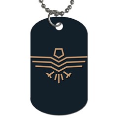 Eagle Bird Dog Tag (one Side) by Cendanart