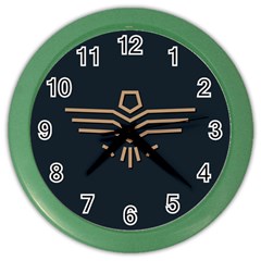 Eagle Bird Color Wall Clock