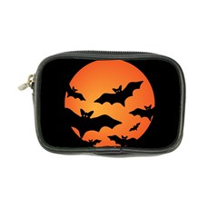 Halloween Bats Moon Full Moon Coin Purse