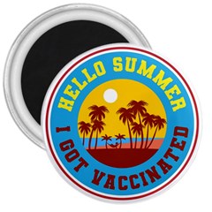 Vaccination Summer 3  Magnets by Cendanart