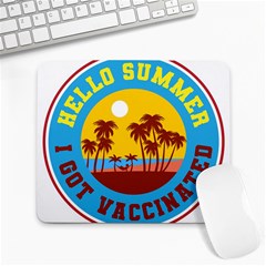 Vaccination Summer Large Mousepad by Cendanart