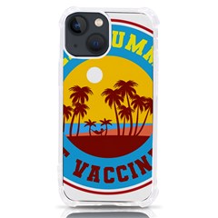 Vaccination Summer Iphone 13 Mini Tpu Uv Print Case by Cendanart