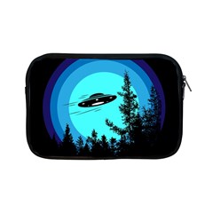 Ufo Alien Night Sky Night Apple Ipad Mini Zipper Cases by Cendanart