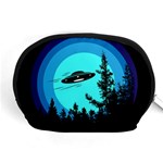 Ufo Alien Night Sky Night Accessory Pouch (Medium) Front