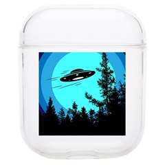 Ufo Alien Night Sky Night Soft Tpu Airpods 1/2 Case by Cendanart