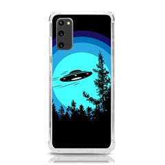 Ufo Alien Night Sky Night Samsung Galaxy S20 6 2 Inch Tpu Uv Case by Cendanart