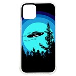 Ufo Alien Night Sky Night iPhone 12/12 Pro TPU UV Print Case Front