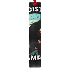 Monster Yeti Social Distance Monkey Large Book Marks by Cendanart