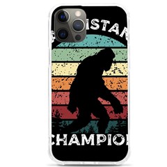 Monster Yeti Social Distance Monkey Iphone 12 Pro Max Tpu Uv Print Case by Cendanart