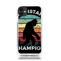 Monster Yeti Social Distance Monkey Iphone 11 Tpu Uv Print Case by Cendanart