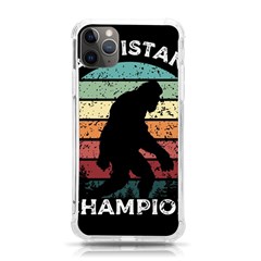 Monster Yeti Social Distance Monkey Iphone 11 Pro Max 6 5 Inch Tpu Uv Print Case by Cendanart