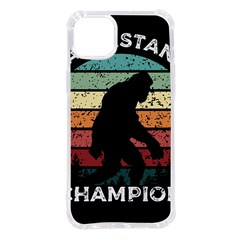 Monster Yeti Social Distance Monkey Iphone 14 Plus Tpu Uv Print Case by Cendanart