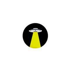 Ufo Flying Saucer Extraterrestrial 1  Mini Buttons by Cendanart