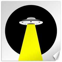 Ufo Flying Saucer Extraterrestrial Canvas 16  X 16  by Cendanart