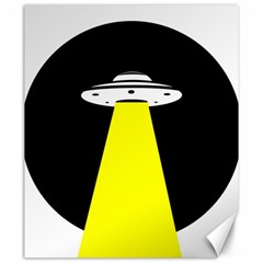 Ufo Flying Saucer Extraterrestrial Canvas 20  X 24  by Cendanart