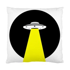 Ufo Flying Saucer Extraterrestrial Standard Cushion Case (one Side) by Cendanart