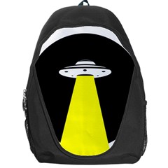 Ufo Flying Saucer Extraterrestrial Backpack Bag by Cendanart