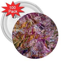 Abstract Flow Vi 3  Buttons (100 Pack)  by kaleidomarblingart