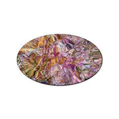 Abstract Flow Vi Sticker Oval (10 Pack) by kaleidomarblingart