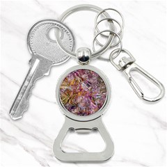 Abstract Flow Vi Bottle Opener Key Chain by kaleidomarblingart