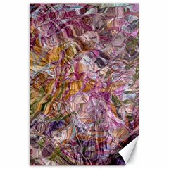 Abstract Flow Vi Canvas 24  X 36  by kaleidomarblingart