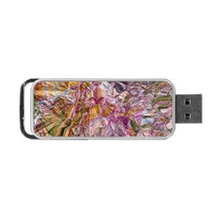 Abstract Flow Vi Portable Usb Flash (one Side) by kaleidomarblingart