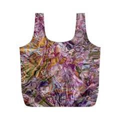 Abstract Flow Vi Full Print Recycle Bag (m) by kaleidomarblingart