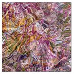 Abstract flow VI Square Satin Scarf (36  x 36 ) Front