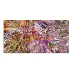 Abstract Flow Vi Satin Shawl 45  X 80  by kaleidomarblingart