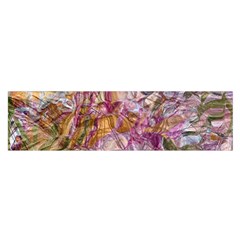 Abstract Flow Vi Oblong Satin Scarf (16  X 60 )