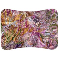 Abstract Flow Vi Velour Seat Head Rest Cushion by kaleidomarblingart