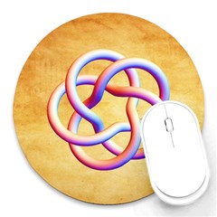 Img 20231205 235101 779 Round Mousepad by Ndesign