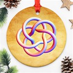 Math prototype Round Ornament (Two Sides) Front